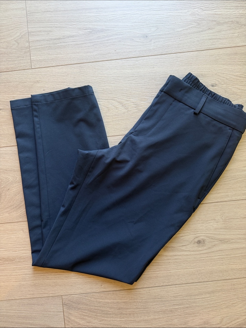 SLIM-FIT TROUSERS IN TRAVEL-FRIENDLY STRETCH SOFTSHELL FABRIC 32 - Picture 2 of 4